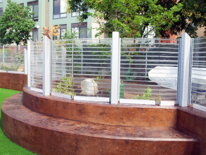 James Hunter Dog Park Arlington, VA • Durisol Noise Barriers