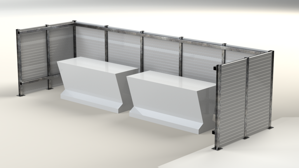 Rooftop Noise Barrier – PVC 2
