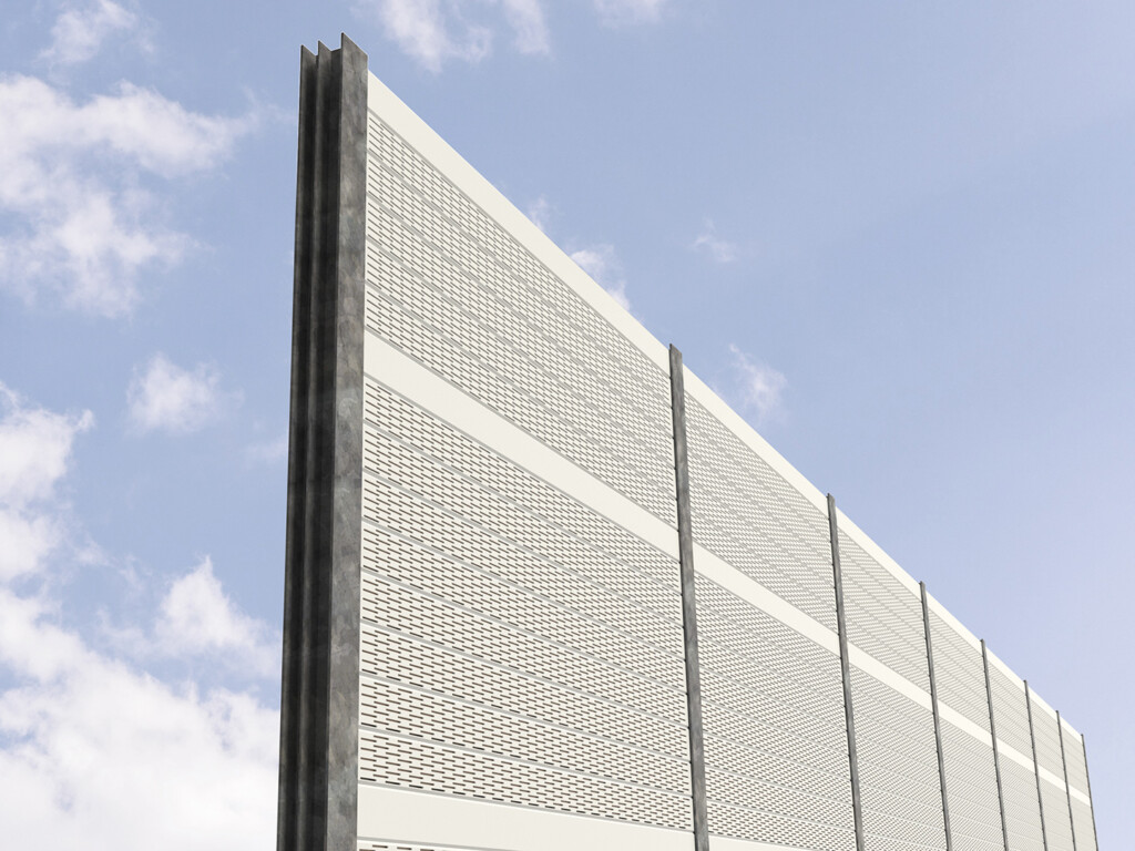 PVC Noise Wall manufactured by Durisol