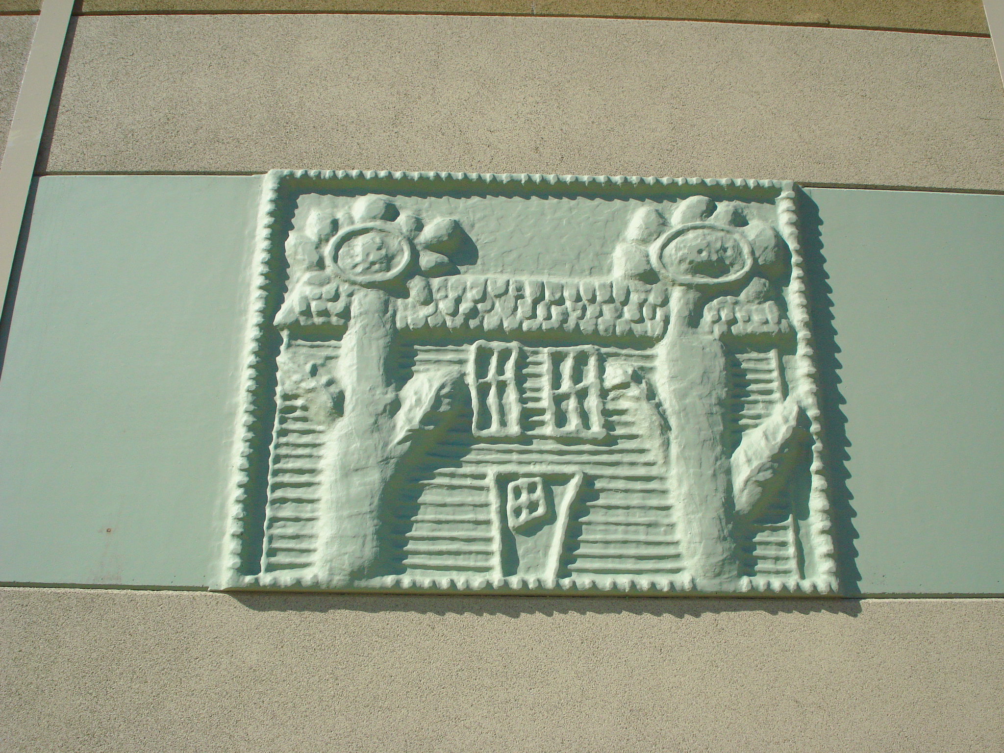 For kids, by kids (Project Highlight) A custom panel created from a child's drawing for a precast noise barrier along I-94 in Milwaukee, WI.